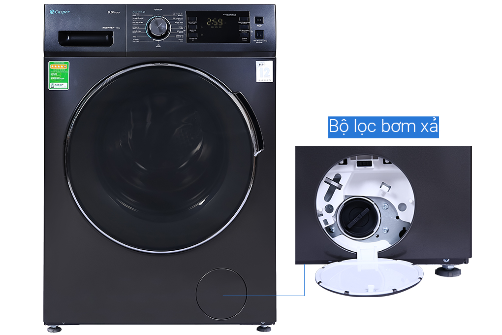 Tải app AX88 ngay để nhận thưởng khủng lồng ngang Inverter 9.5kg Casper WF-95I140BGB