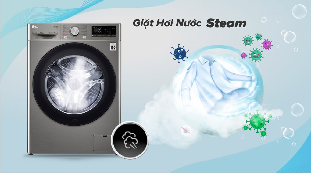 Tải app AX88 ngay để nhận thưởng khủng lồng ngang LG Inverter 10kg FV1410S4P