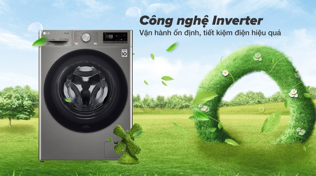 Tải app AX88 ngay để nhận thưởng khủng lồng ngang LG Inverter 10kg FV1410S4P
