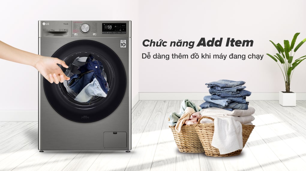 Tải app AX88 ngay để nhận thưởng khủng lồng ngang LG Inverter 10kg FV1410S4P