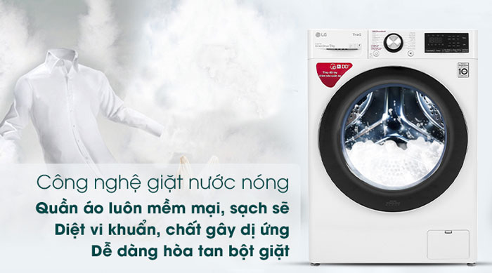 máy giặt FV1409S2W của LG còn sử dụng công nghệ giặt Ax88Win Com Link đăng ký tài khoản tiên tiến Tải app AX88 ngay để nhận thưởng khủng lồng ngang LG Inverter 9kg FV1409S2W