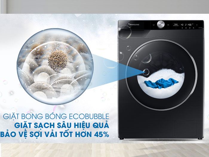 Tải app AX88 ngay để nhận thưởng khủng Samsung AI Inverter 9 kg WW90TP44DSB/SV