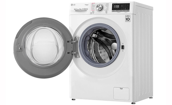 Tải app AX88 ngay để nhận thưởng khủng LG FV1409S3W có dung tích lồng giặt lớn Tải app AX88 ngay để nhận thưởng khủng thông minh LG Direct Drive 9kg FV1409S3W