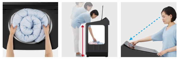 Thiết kế thân thiện với người dùng Tải app AX88 ngay để nhận thưởng khủng Panasonic 8.5kg NA-F85A9DRV