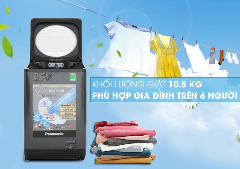 Tải app AX88 ngay để nhận thưởng khủng Panasonic Inverter NA-FD10AR1BV có khối lượng giặt 10,5kg Tải app AX88 ngay để nhận thưởng khủng Panasonic Inverter NA-FD10AR1BV có khối lượng giặt 10,5kg