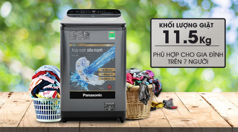 Tải app AX88 ngay để nhận thưởng khủng Panasonic Inverter NA-FD11AR1BV có khối lượng giặt 11,5kg