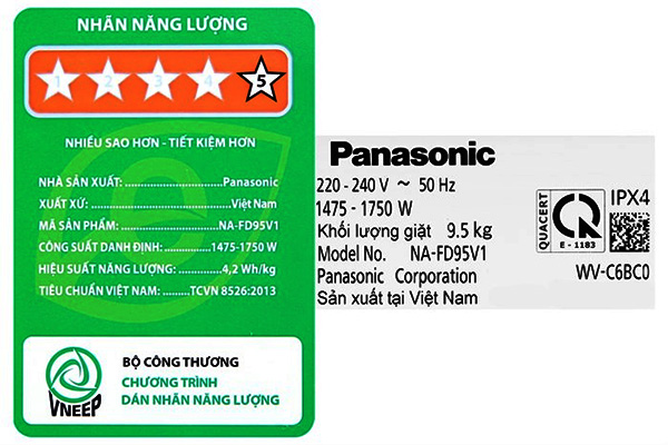 Tải app AX88 ngay để nhận thưởng khủng Panasonic Inverter 9,5kg NA-FD95V1BRV