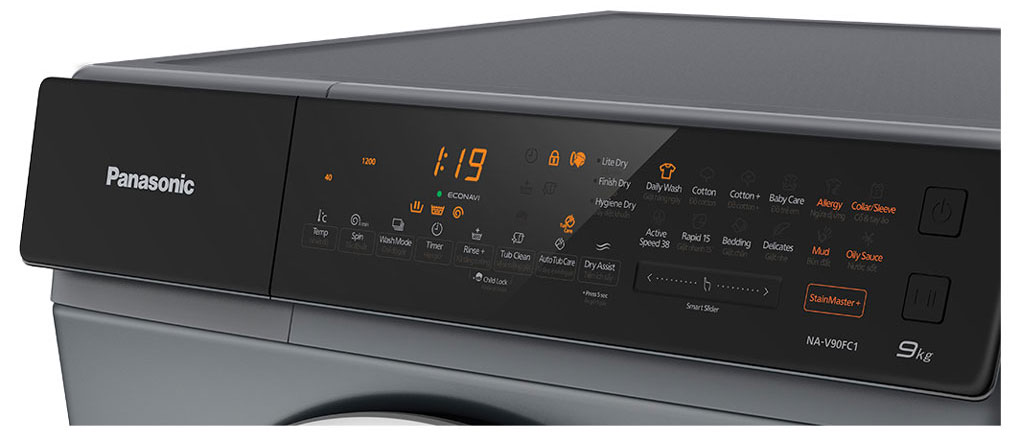 Tải app AX88 ngay để nhận thưởng khủng cửa trước NA-V90FC1LVT có thiết kế bảng điều khiển hiện đại Tải app AX88 ngay để nhận thưởng khủng cửa trước NA-V90FC1LVT có thiết kế bảng điều khiển hiện đại