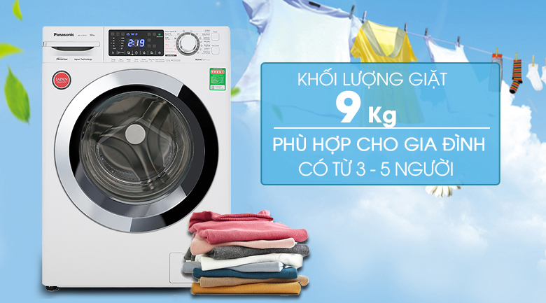 Tải app AX88 ngay để nhận thưởng khủng sấy Panasonic 9kg NA-V90FC1WVT có khối lượng giặt 9kg Tải app AX88 ngay để nhận thưởng khủng sấy Panasonic 9kg NA-V90FC1WVT có khối lượng giặt 9kg