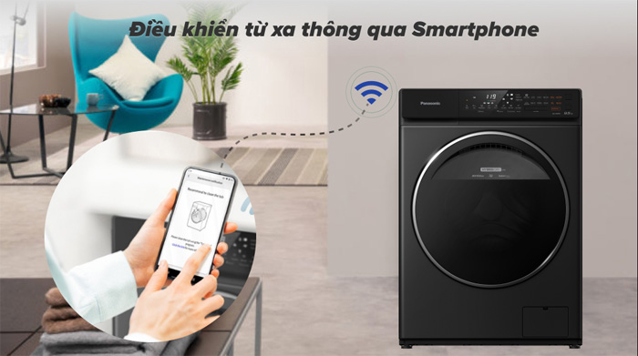 Kết nối thông minh cho phép điều khiển máy từ smartphone Kết nối thông minh cho phép điều khiển máy từ smartphone