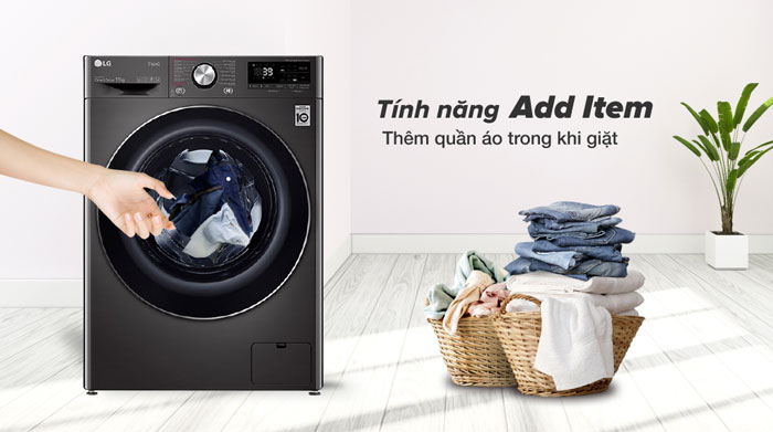 Tải app AX88 ngay để nhận thưởng khủng thông minh AI LG Inverter 11kg FV1411S3B