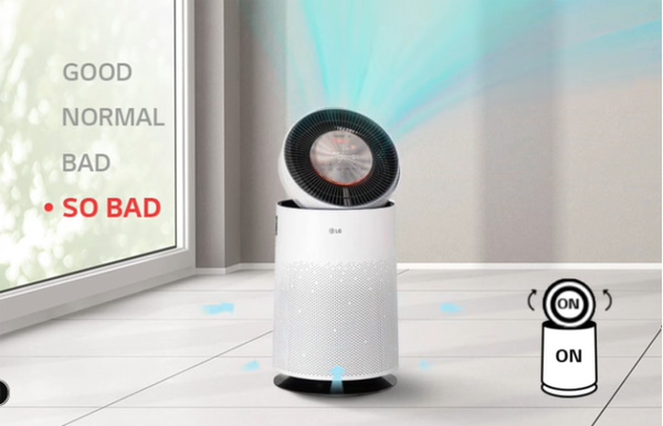 Máy lọc không khí LG PuriCare 1 tầng AS65GDWH0 Máy lọc không khí LG PuriCare 1 tầng AS65GDWH0