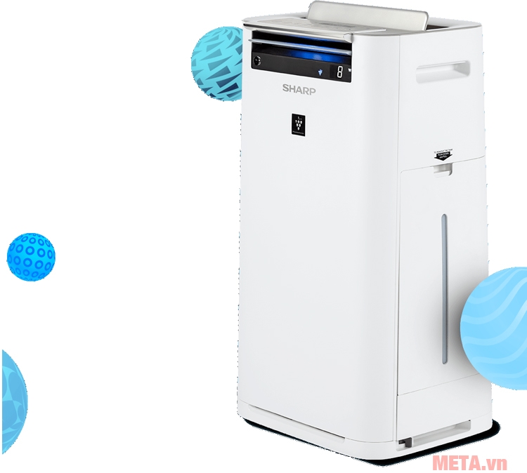 Hình ảnh Ax88 trang chủ và tạo ẩm Sharp KC-G60EV-W Sharp KC-G60EV-W