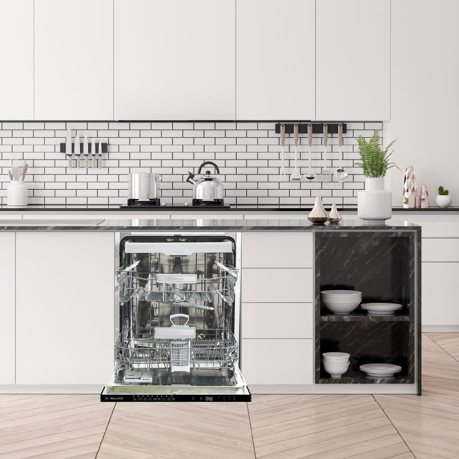 Máy rửa bát âm tủ Malloca MDW14-B09FI 14 bộ