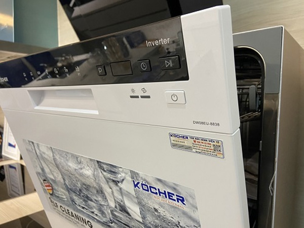 Máy rửa bát Kocher KDEU8838 (8 bộ)