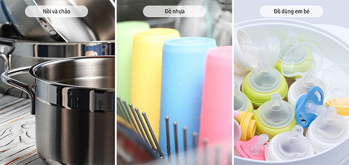 Chương trình rửa kết hợp ứng dụng SmartThings Máy rửa bát Samsung Bespoke DW60CB750FAPSV 14 bộ