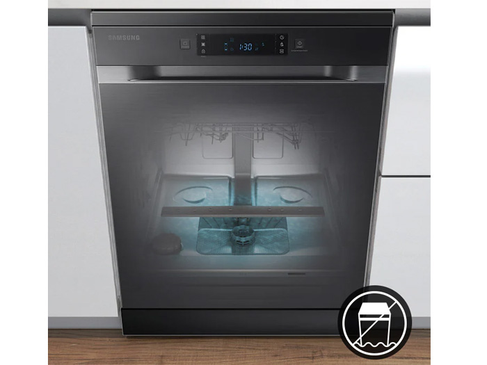 Máy rửa bát Samsung DW60CG550FSGSV với tính năng cảm biến rò rỉ nước Máy rửa bát Samsung DW60CG550FSGSV 14 bộ