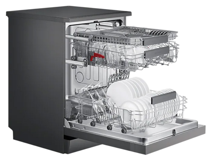 Máy rửa bát Samsung DW60CG550FSGSV có hệ thống giàn rửa linh hoạt Máy rửa bát Samsung DW60CG550FSGSV 14 bộ