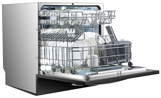 Kaff KF-BISMS8 Plus rửa được 12 bộ Máy rửa chén Kaff KF-BISMS8 Plus