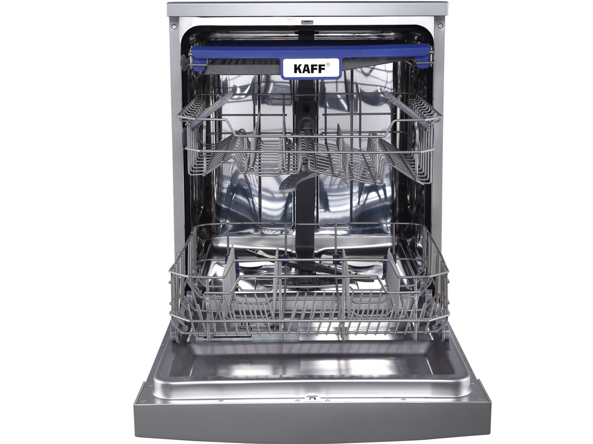 Thiết kế hai tầng rửa sạch sẽ, tiện lợi Máy rửa chén Kaff KF-W60C3A401L 14 bộ