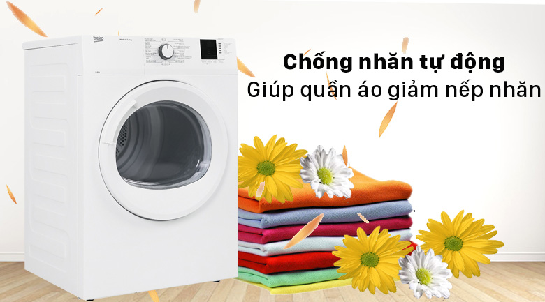 Giảm nhăn hiệu quả Nhà Cái AX88 ATQ 2026 Tặng 88K thông hơi Beko 8Kg DA8112RX0W-W Giảm nhăn hiệu quả