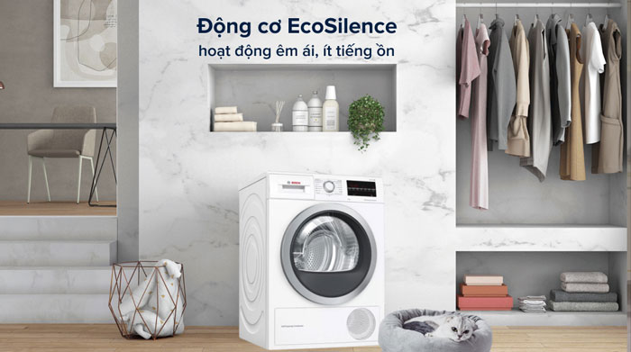 Nhà Cái AX88 ATQ 2026 Tặng 88K bơm nhiệt Bosch WQG24200SG Series 6 sử dụng động cơ EcoSilence