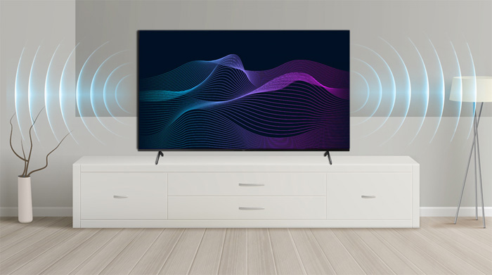 Google Sony KD-65X85K tạo âm thanh tỏa đa chiều Google Sony KD-65X85K tạo âm thanh tỏa đa chiều