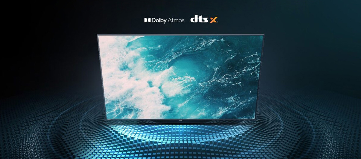 Dolby Vision và Dolby Atmos hoàn thiện trải nghiệm nghe nhìn tại gia Smart Tivi QLED 4K Toshiba 65 inch 65M450NP