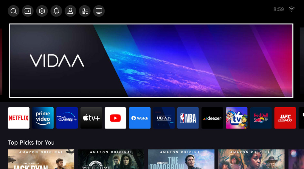 Hệ điều hành Smart Tivi Full HD Toshiba 43E31MP 43 inch