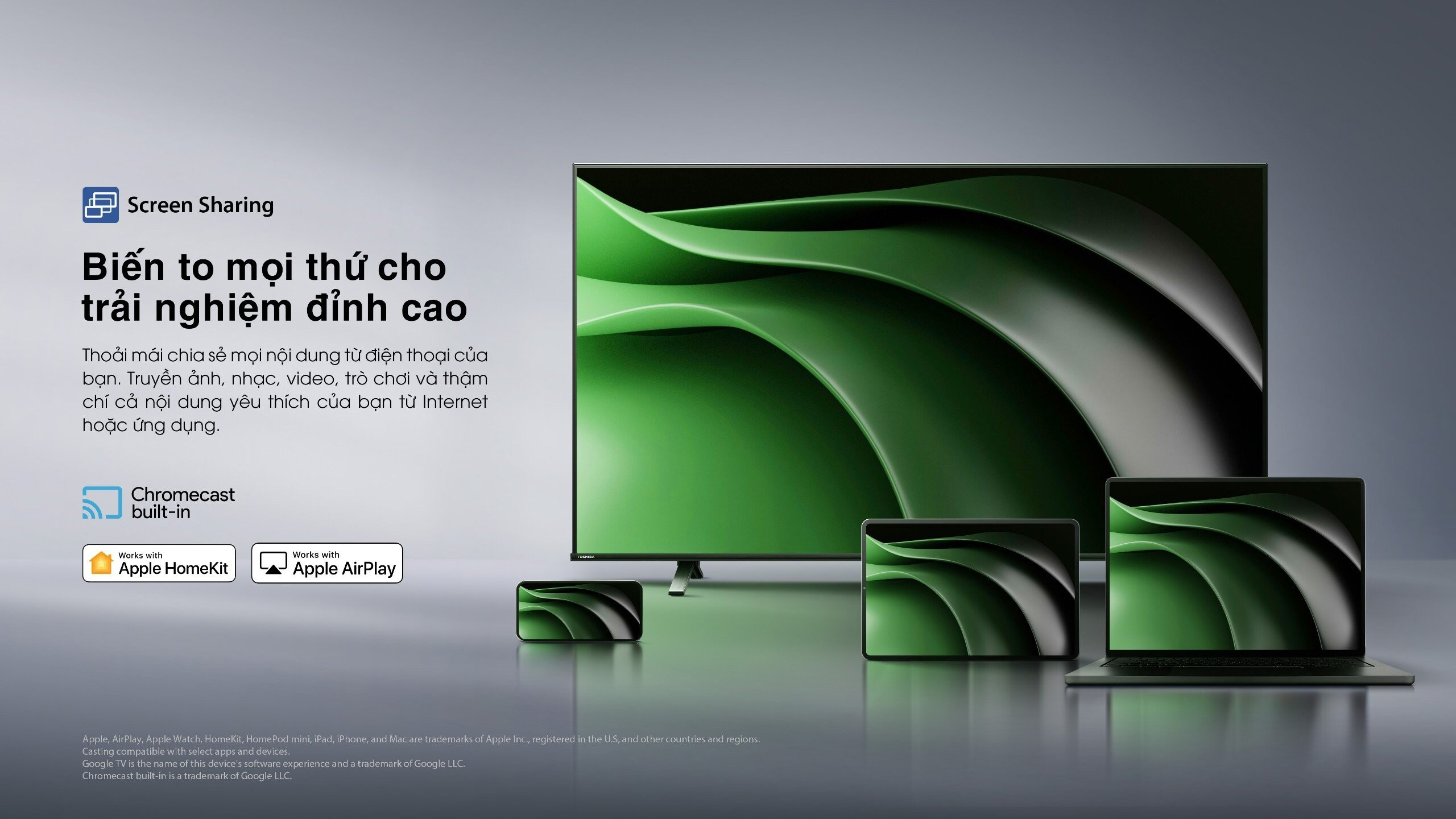 Smart TV QLED 4K Toshiba 55 inch 55M450NP