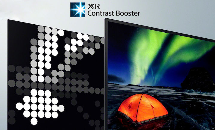 Màn hình OLED kết hợp với công nghệ XR Contrast Booster 15 Màn hình OLED kết hợp với công nghệ XR Contrast Booster 15