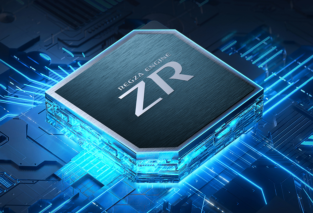 Chip xử lý Regza Engine ZR của tivi Toshiba Smart Ax88s game 4K 55 inch 55E330NP