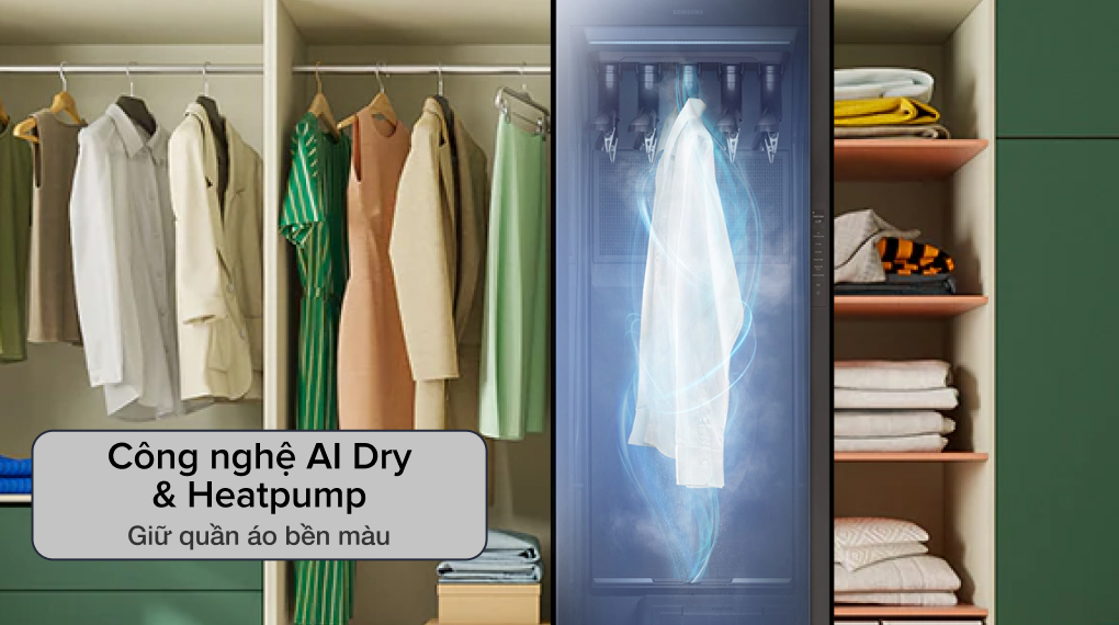 Công nghệ sấy bảo toàn form dáng trên Samsung DF10A9500CG Công nghệ sấy bảo toàn form dáng trên Tủ chăm sóc Ax888 bao lì xì miễn phí thông minh Samsung DF10A9500CG
