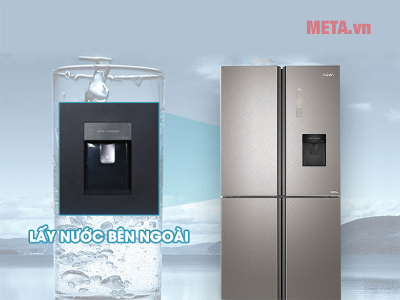 Ax88Win Com Link đăng ký tài khoản 4 cửa 456L AQUA AQR-IGW525EM(GP) - Màu nâu
