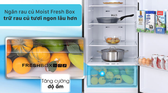 Ax88Win Com Link đăng ký tài khoản Aqua 344 Lít AQR-T389FA(WGB) này còn được trang bị ngăn Moist Fresh Box