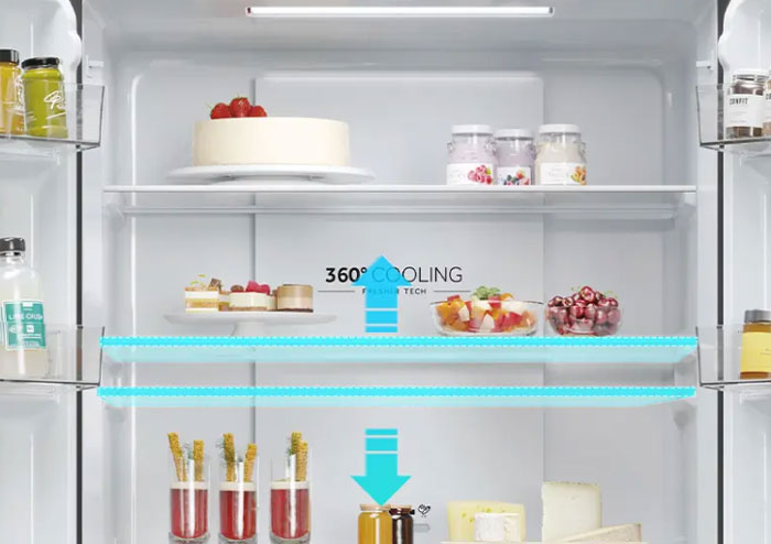 Hệ thống khay kệ có thể điều chỉnh linh hoạt Ax88Win Com Link đăng ký tài khoản AQUA Inverter 469 lít AQR-M560XA(GL) Hệ thống khay kệ có thể điều chỉnh linh hoạt