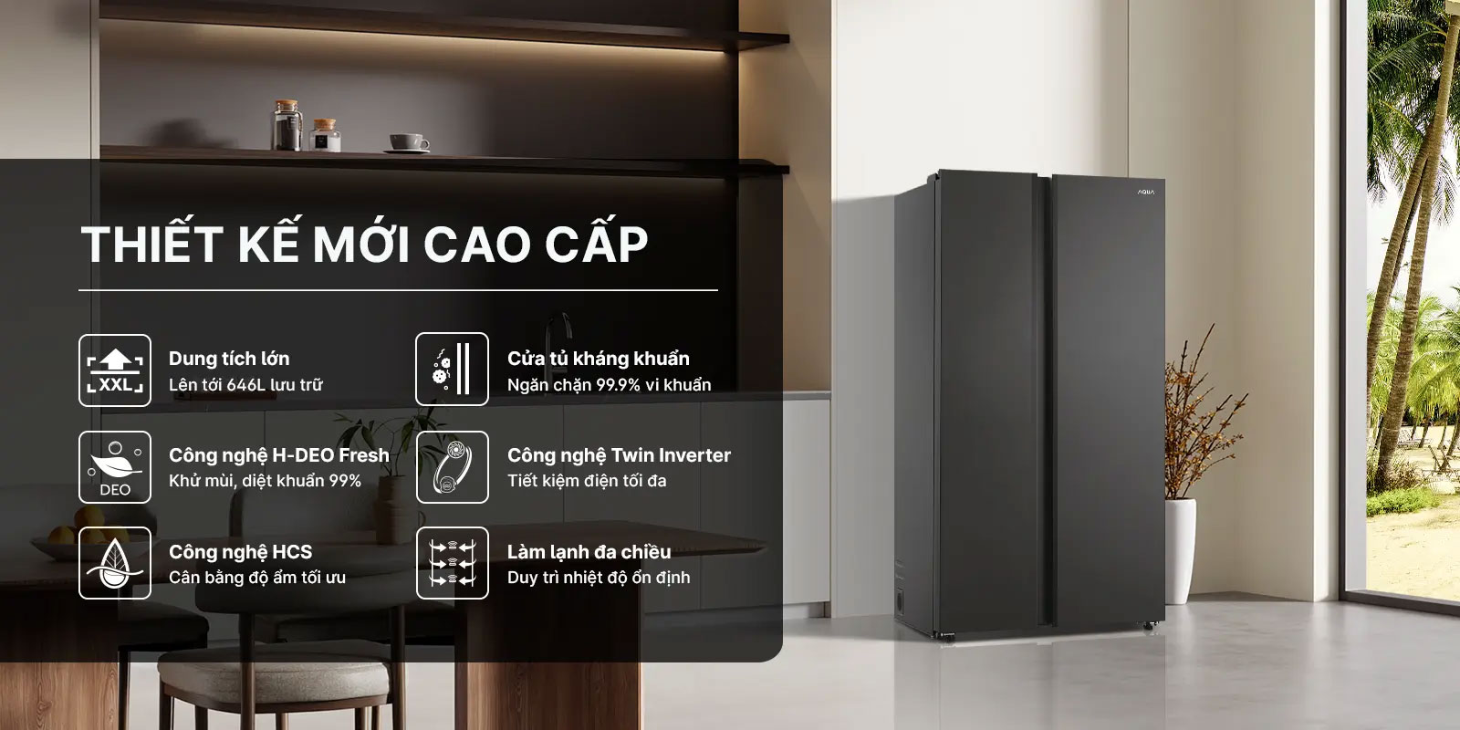 Ax88Win Com Link đăng ký tài khoản side by side tiết kiệm điện Ax88Win Com Link đăng ký tài khoản side by side Aqua 646 lít AQR-S682XA(BL)