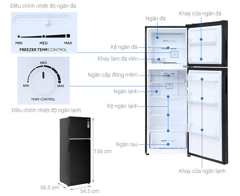 Ax88Win Com Link đăng ký tài khoản Aqua Inverter 236 lít AQR-T260FA(FB)