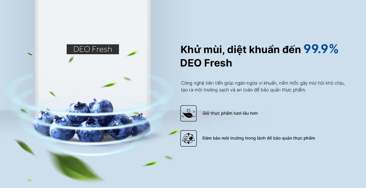 Aqua AQR-B360MA(SLB) được trang bị công nghệ DEO Fresh Ax88Win Com Link đăng ký tài khoản Aqua Inverter 292 lít AQR-B360MA(SLB)