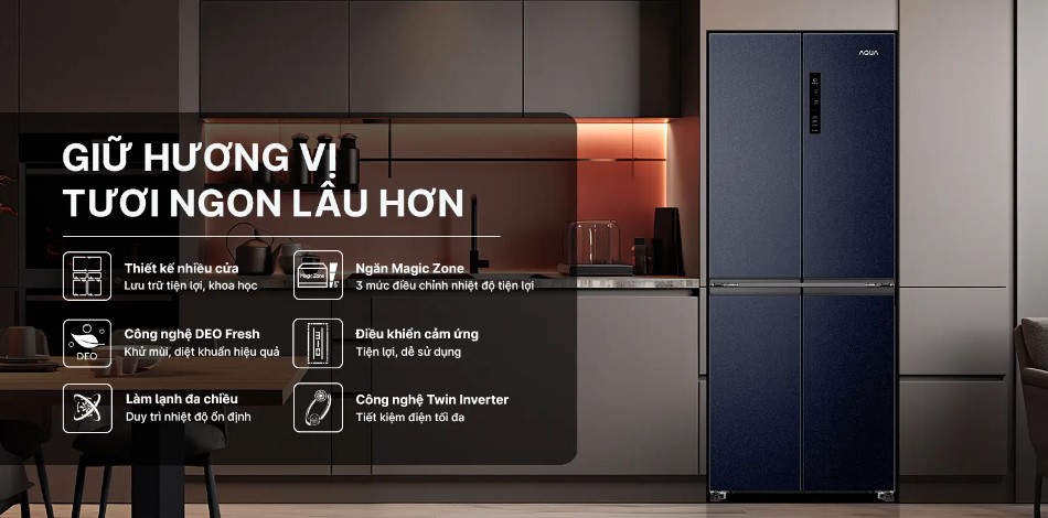 Tổng quan Ax88Win Com Link đăng ký tài khoản Aqua Inverter 410 lít AQR-M466XA(CBC)
