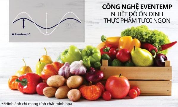 tủ lạnh 4 cánh Electrolux EQE4960A B được tích hợp công nghệ làm lạnh EvenTemp tủ lạnh 4 cánh Electrolux EQE4960A B được tích hợp công nghệ làm lạnh EvenTemp
