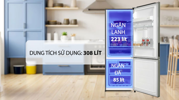 Electrolux EBB3442K-A là chiếc tủ lạnh có dung tích 308 lít Electrolux EBB3442K-A là chiếc tủ lạnh có dung tích 308 lít
