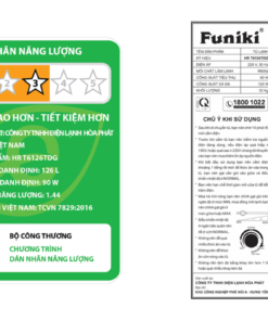 Ax88Win Com Link đăng ký tài khoản Funiki 126 lít HR T6126TDG