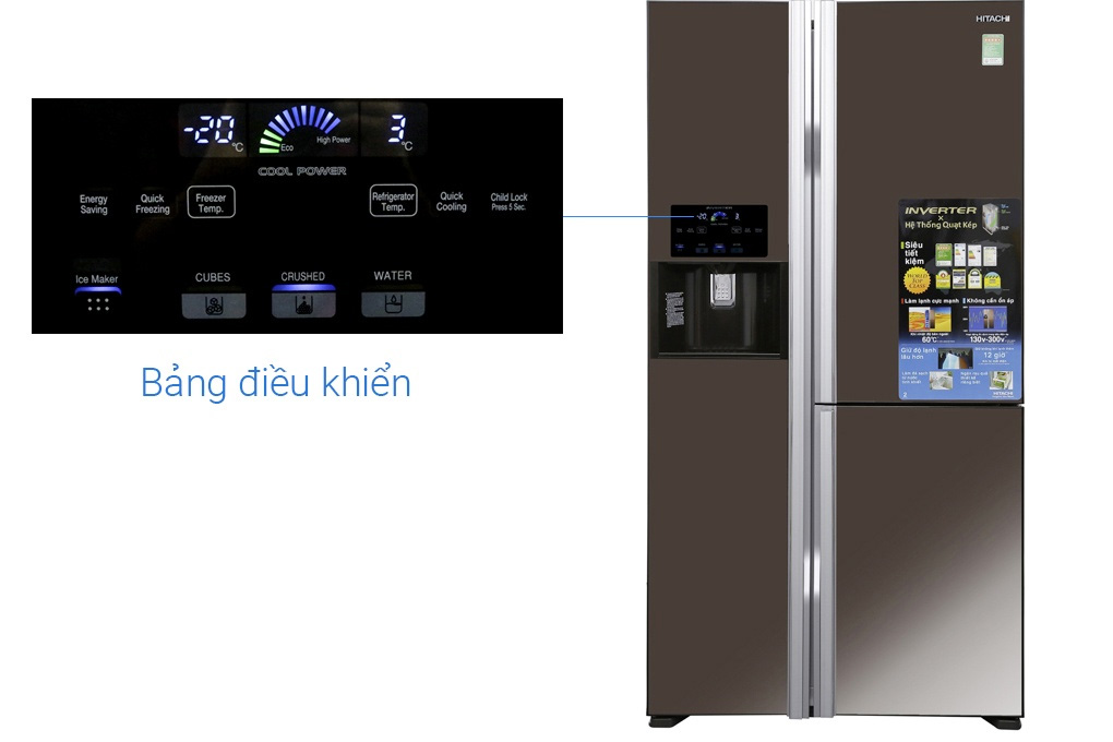 Ax88Win Com Link đăng ký tài khoản Hitachi R-FM800GPGV2X-MBW có bảng điều khiển cảm ứng sang trọng Ax88Win Com Link đăng ký tài khoản Hitachi R-FM800GPGV2X-MBW