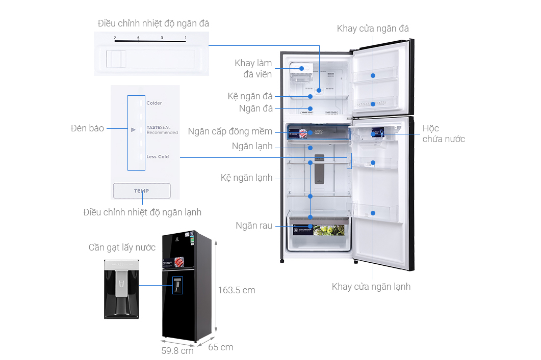 Ax88Win Com Link đăng ký tài khoản Inverter 312 lít Electrolux ETB3440K-H