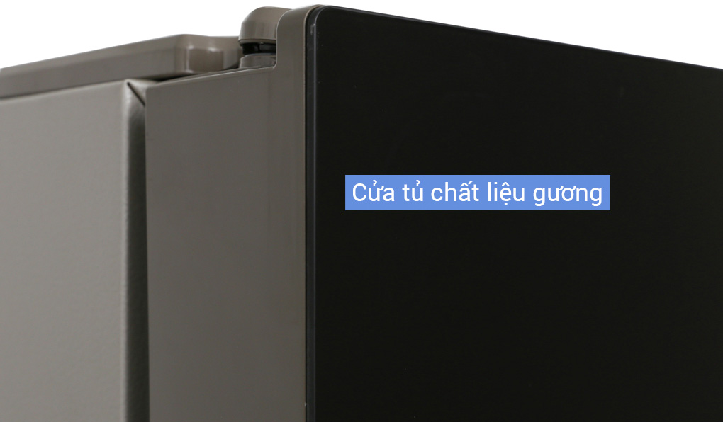 Mặt gương mờ sáng bóng của tủ lạnh inverter Aqua AQR-IG525AM 456 lít Mặt gương mờ sáng bóng của tủ lạnh inverter Aqua AQR-IG525AM 456 lít