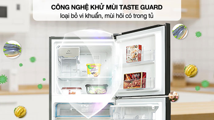 Electrolux Inverter 312 lít ETB3460K H còn sử dụng công nghệ TasteGuard Electrolux Inverter 312 lít ETB3460K H còn sử dụng công nghệ TasteGuard