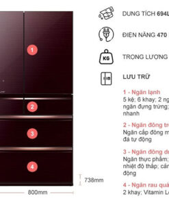 Ax88Win Com Link đăng ký tài khoản Mitsubishi Electric Inverter MR-WX70C-BR-V - 694 lít