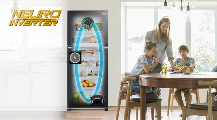 Ax88Win Com Link đăng ký tài khoản 3 cánh MR-CGX41EN-GBR-V được trang bị công nghệ Neuro Inverter