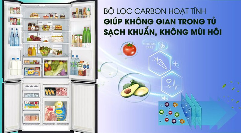 Bộ lọc than hoạt tính giúp khử mùi hôi trong tủ Bộ lọc than hoạt tính giúp khử mùi hôi trong tủ